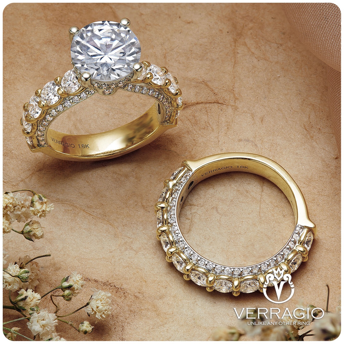 Verragio Engagement Rings and Wedding Bands Facebook ad