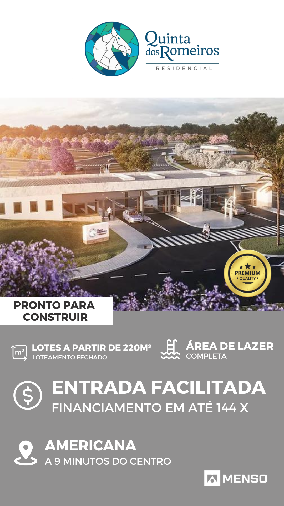 Menso Imóveis Facebook ad from Dec 9, 2025