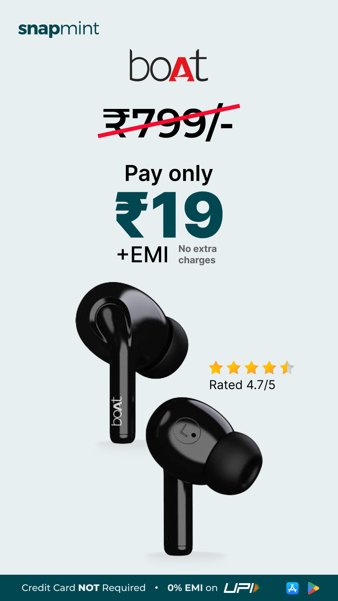 Snapmint Facebook ad