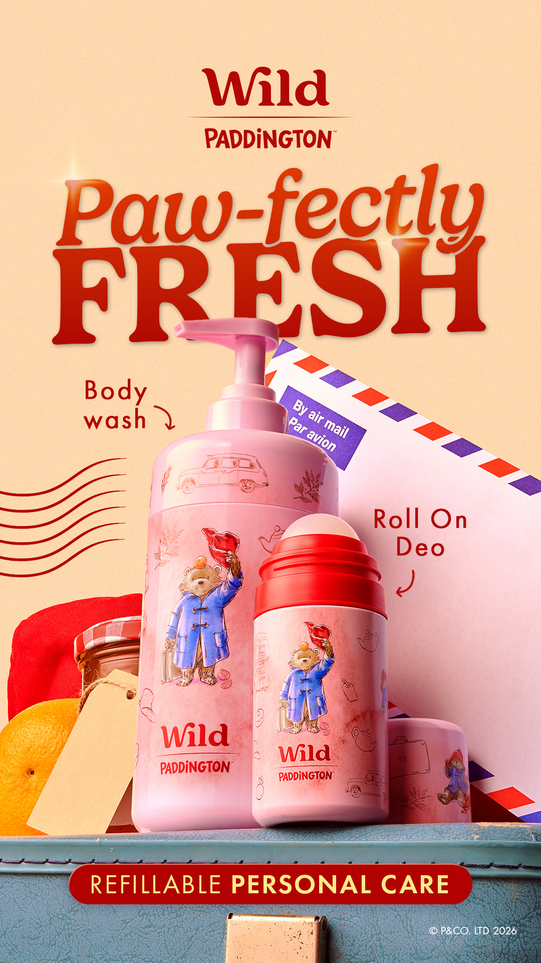 Wild Facebook ad: Wild x Paddington Collection