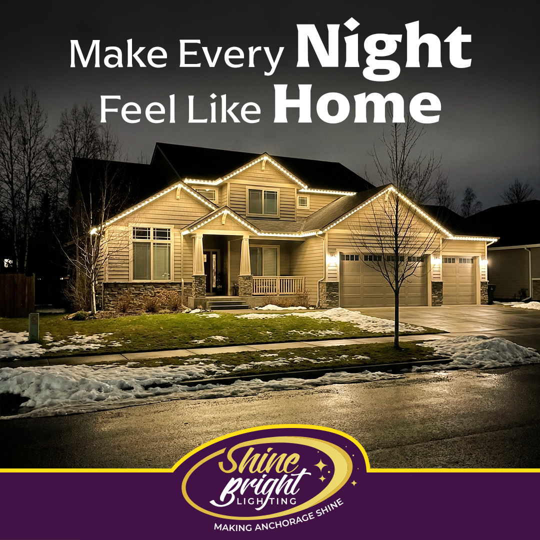 Shine Bright Lighting Facebook ad: Beautiful Lights for Every Season