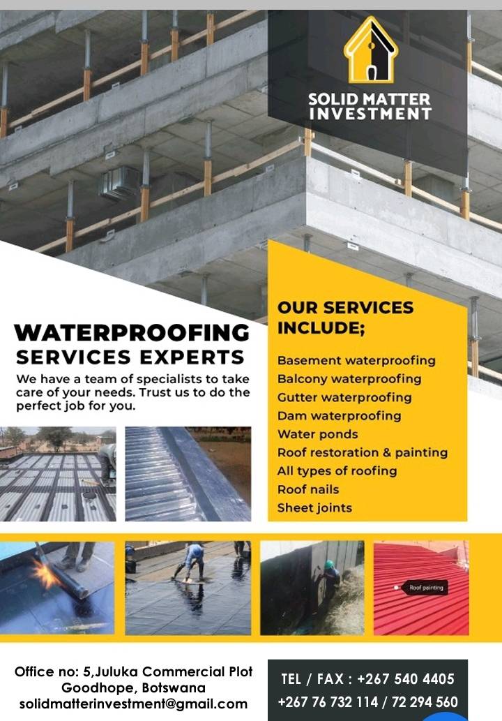 Solid Matter Investment PTY Ltd Facebook ad: Fixing roof leakage