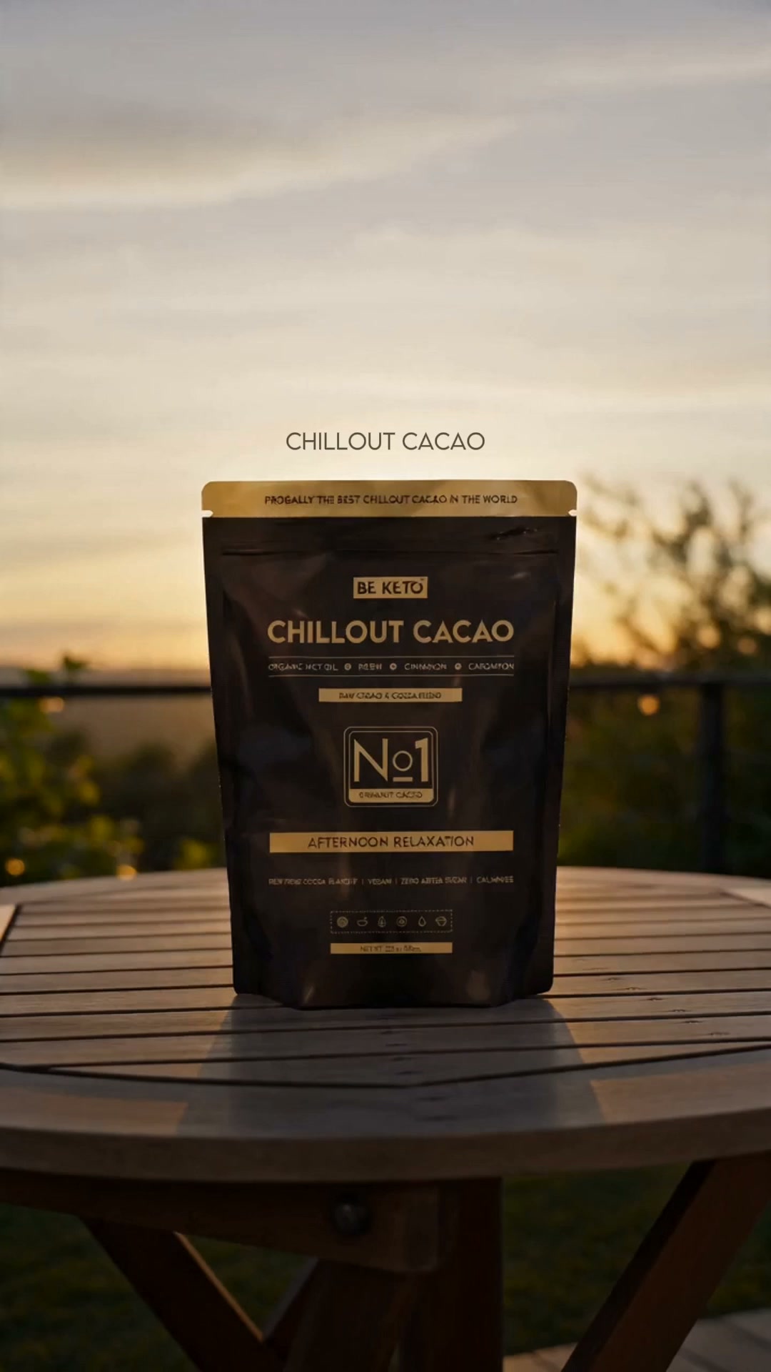 BeKeto Global Facebook ad: Cacao Chillout