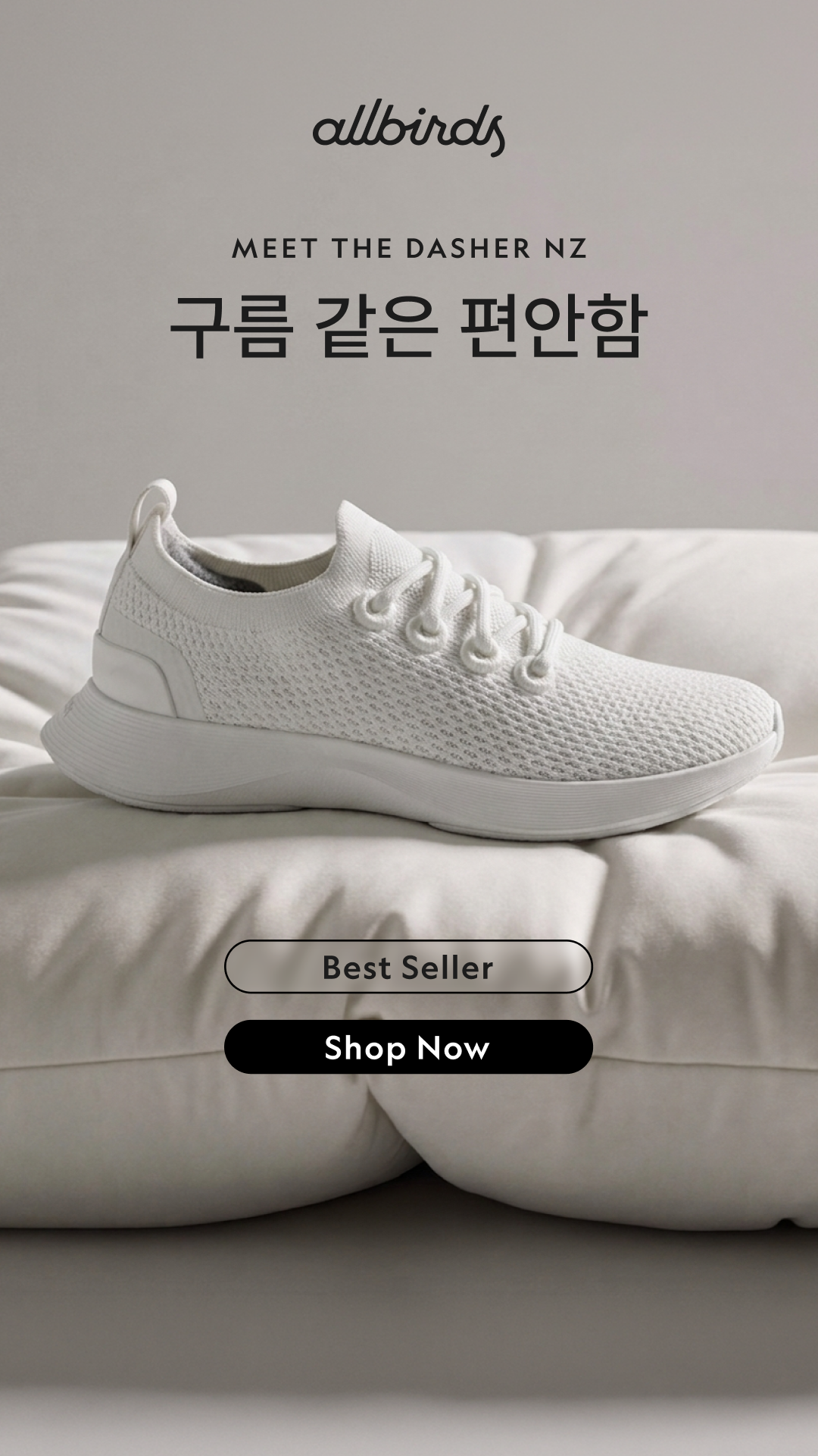올버즈 Allbirds KR Facebook ad