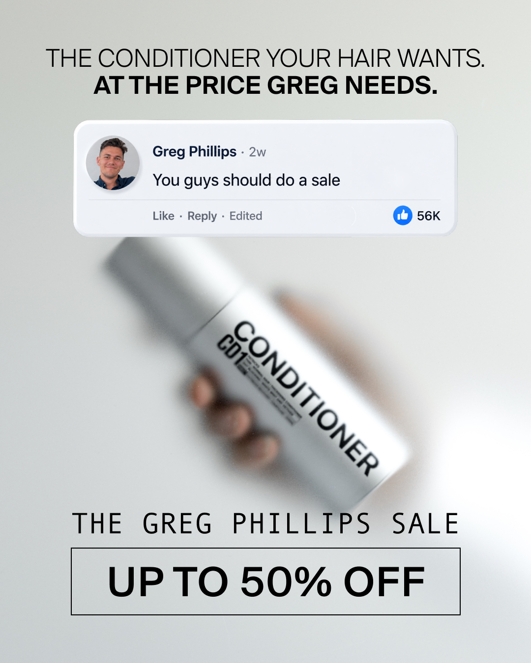 PATRICKS Facebook ad