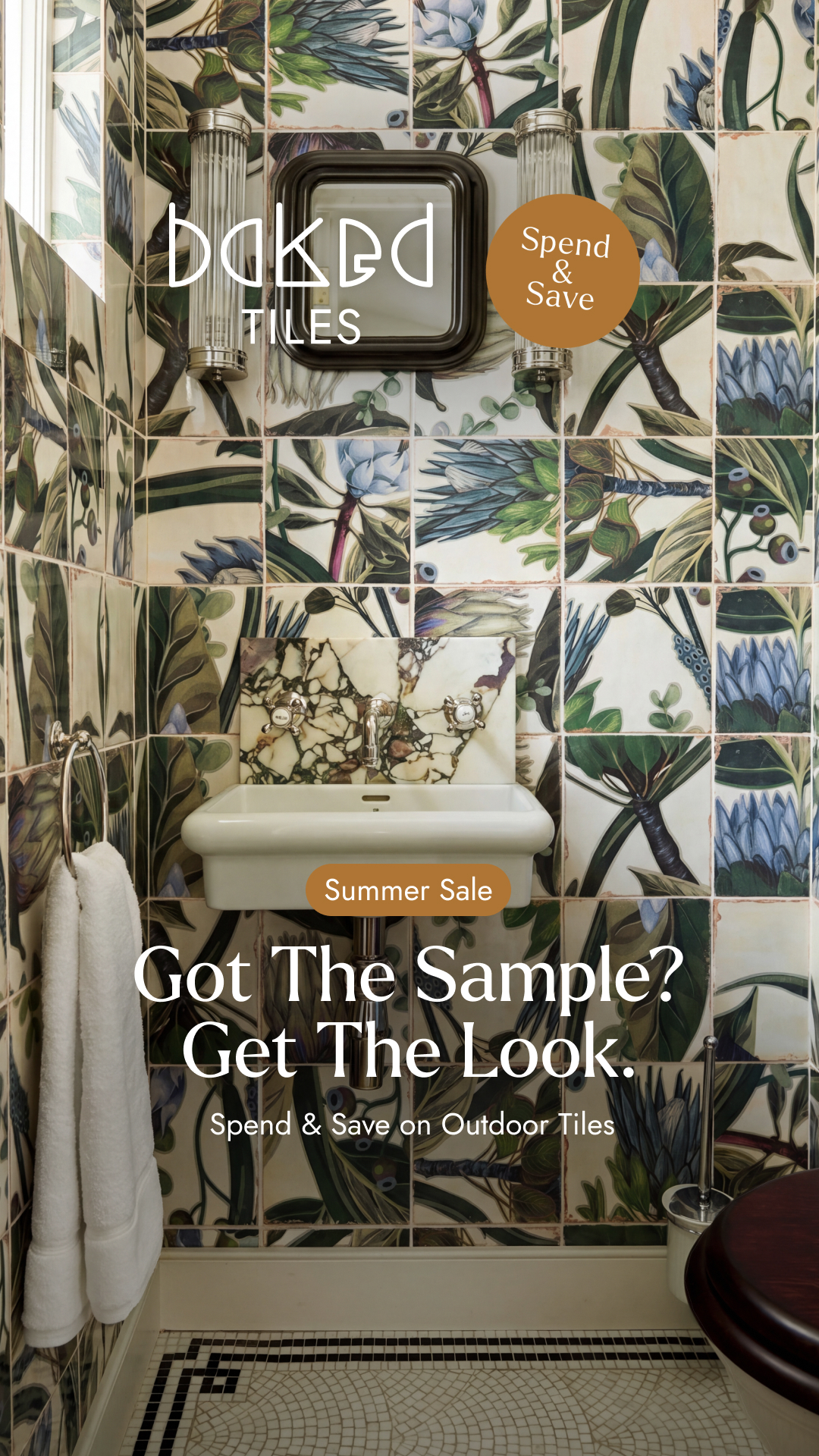 The Baked Tile Co. Facebook ad
