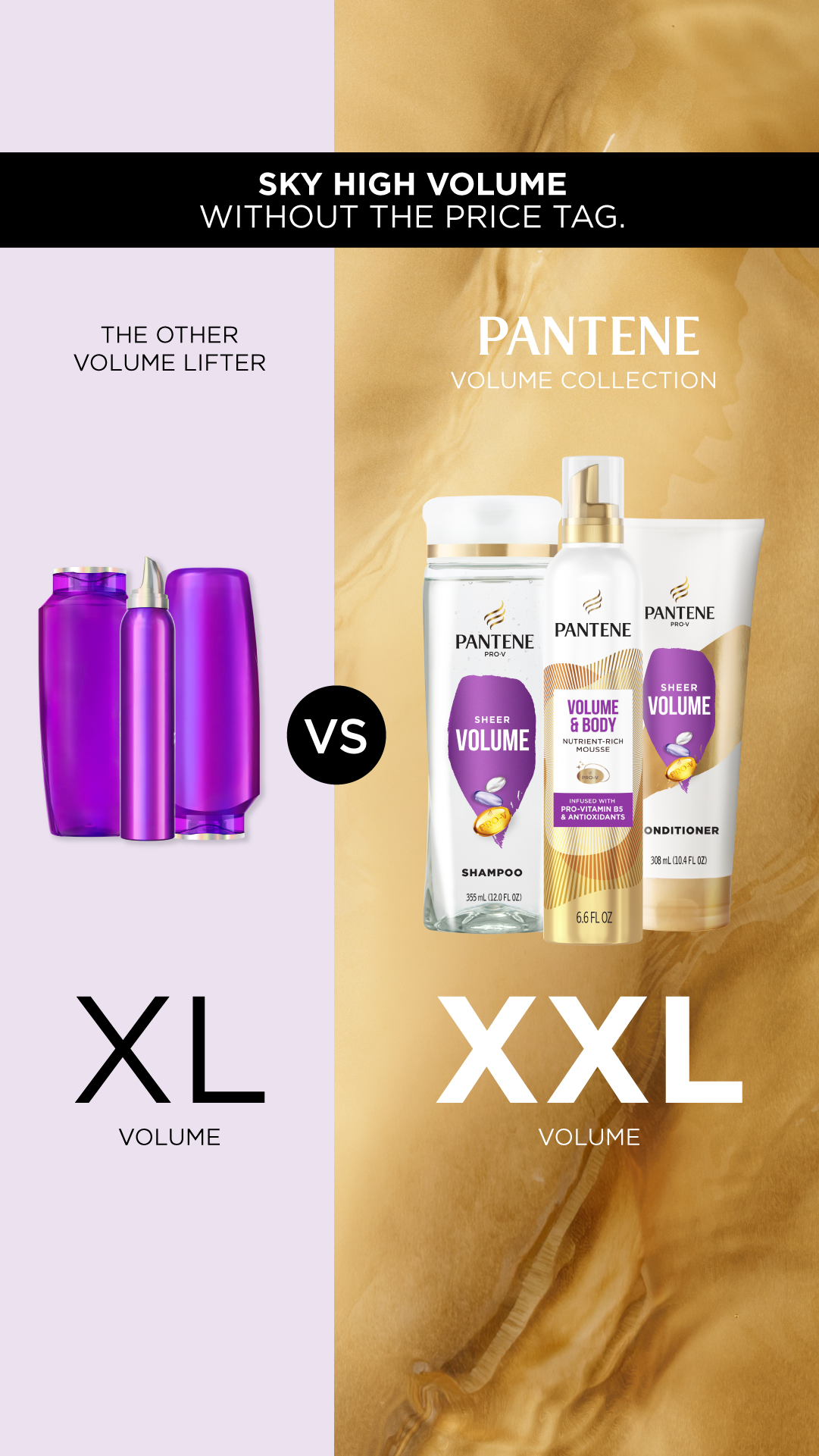 Pantene North America Facebook ad