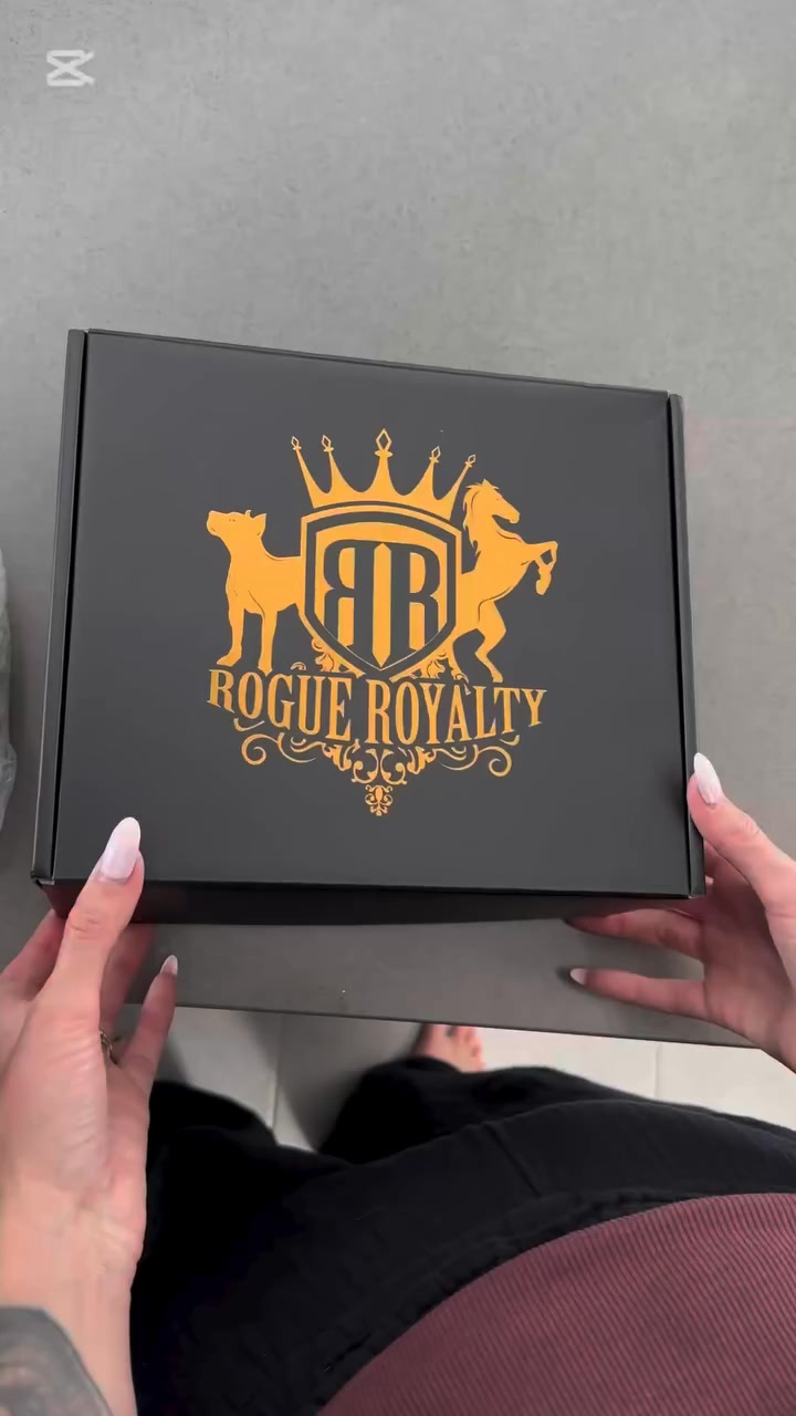 Rogue Royalty Facebook ad: Premium Leather Dog Leashes & Leads