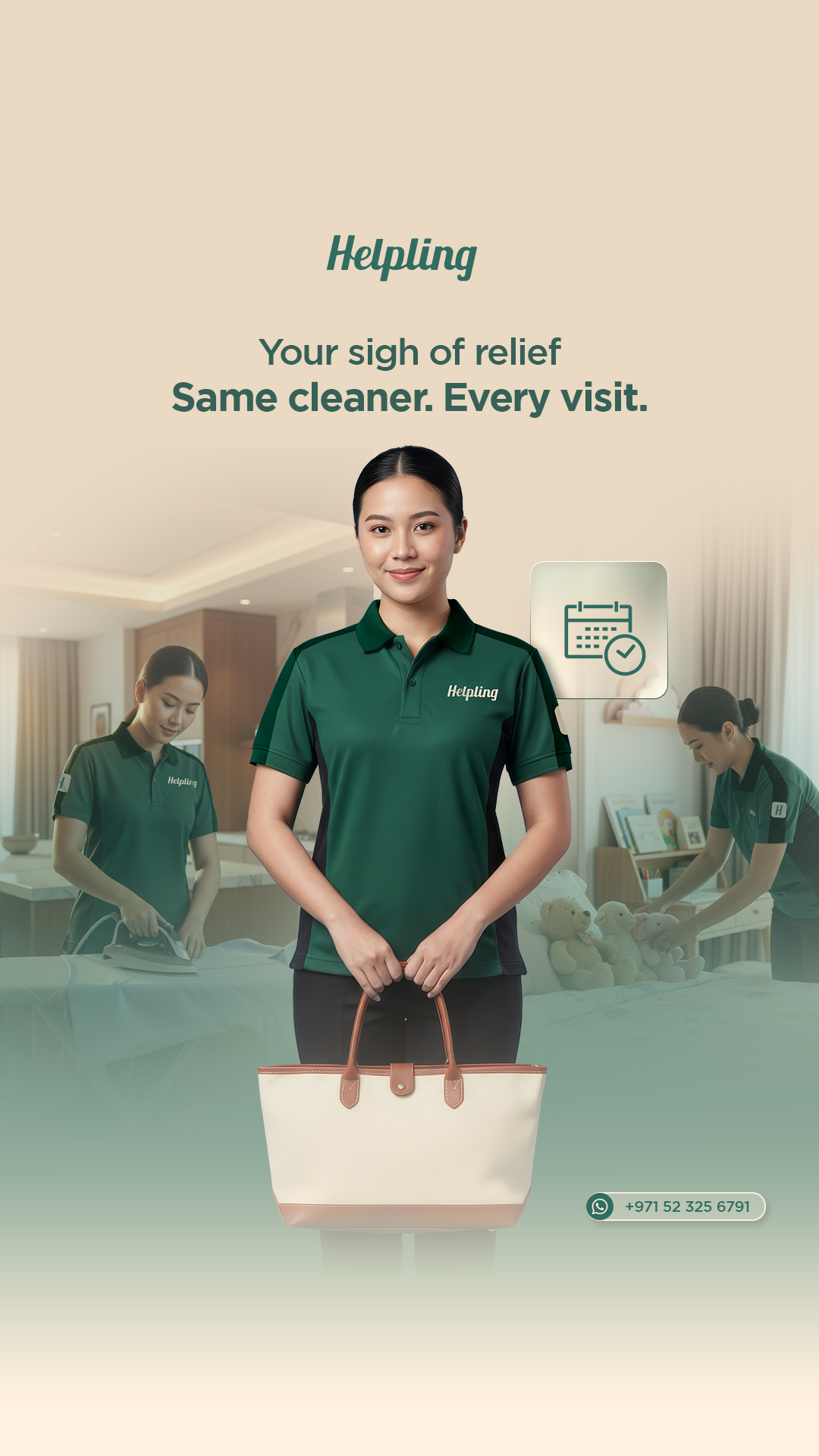Helpling Facebook ad from Jun 10, 2026