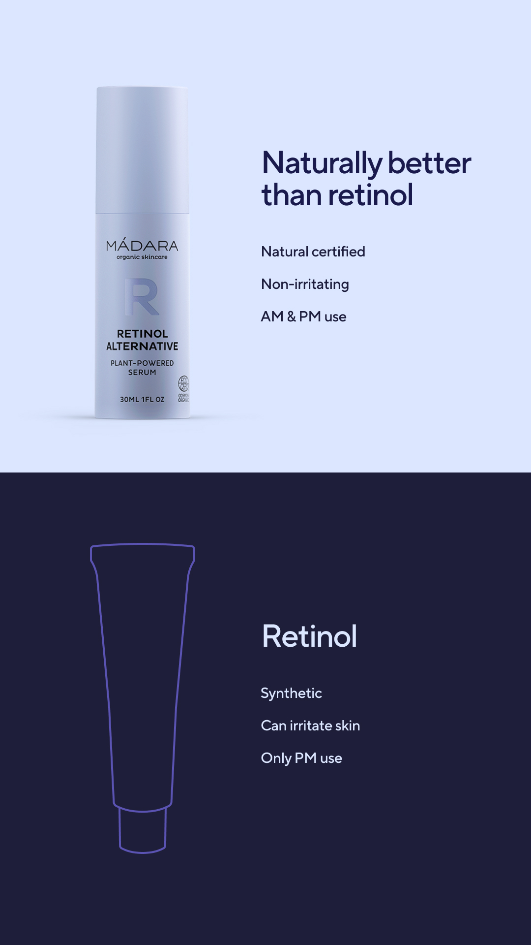 Mádara Organic Skincare Facebook ad