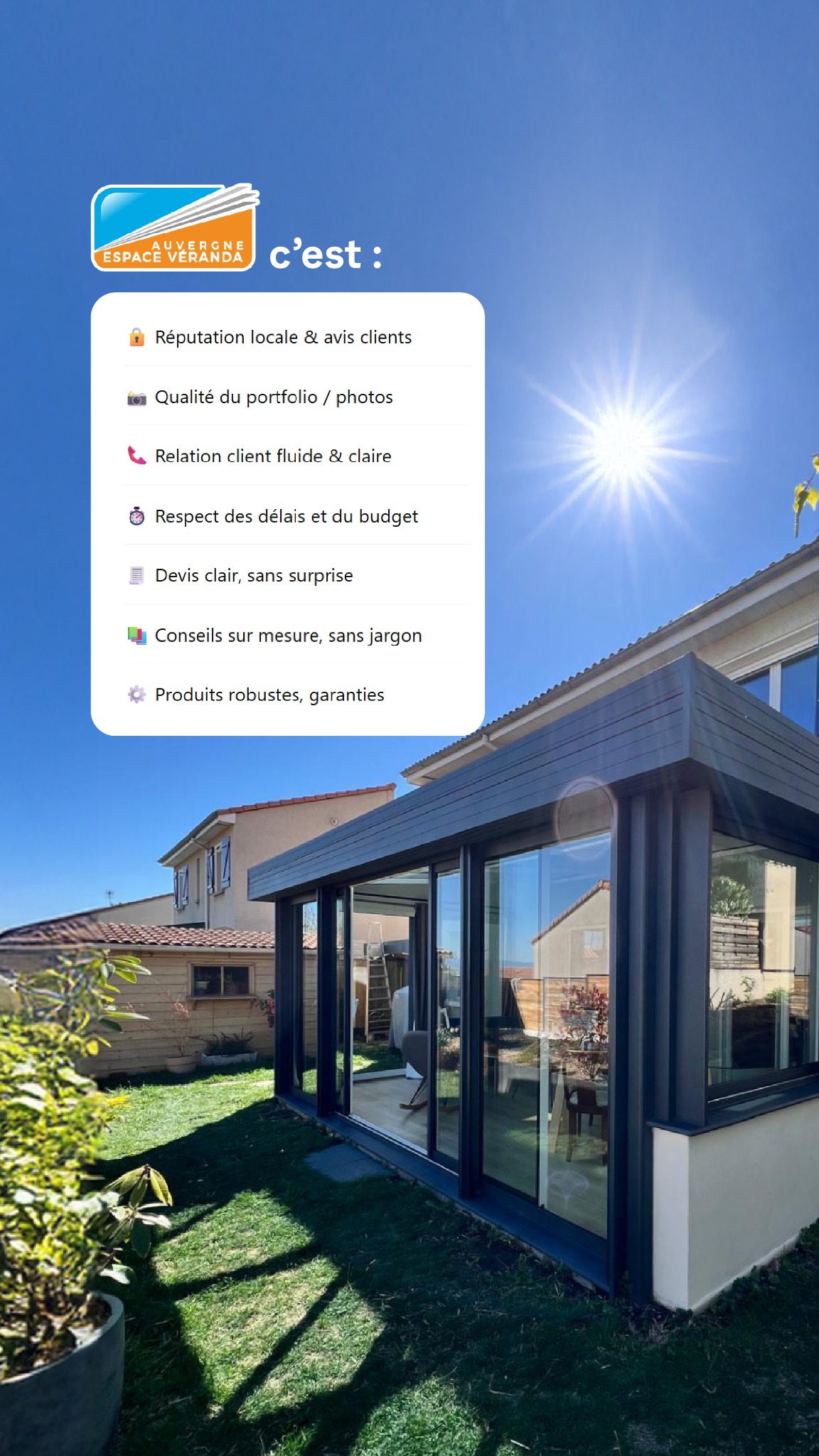 Auvergne Espace Véranda Facebook ad