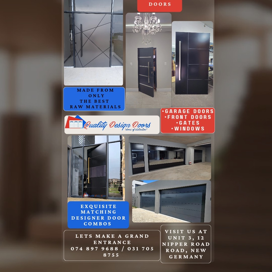 Quality Design Doors Facebook ad: Chat in Messenger