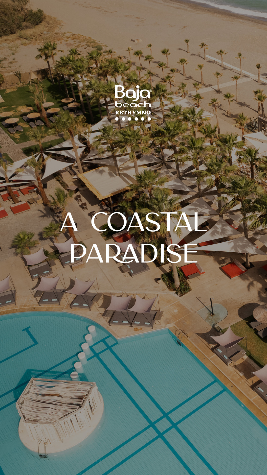 Baja Beach Club Rethymno Facebook ad from Jul 3, 2025