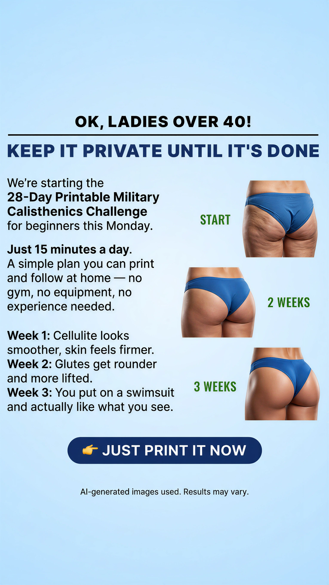 Military Training System Facebook ad: This is your sign to try Calisthenics and…