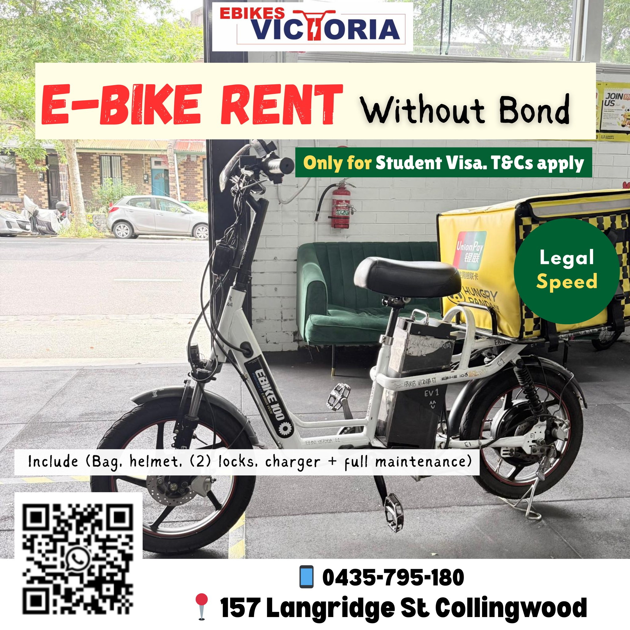 Ebikes Victoria Facebook ad
