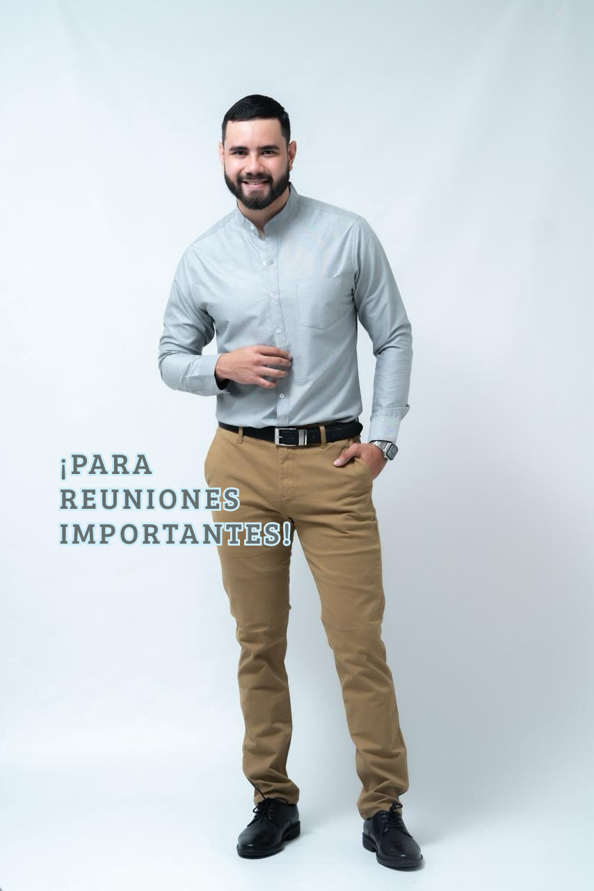 Progresiva Nicaragua Facebook ad: Camisas manga larga que combinás fácil para trabajo…