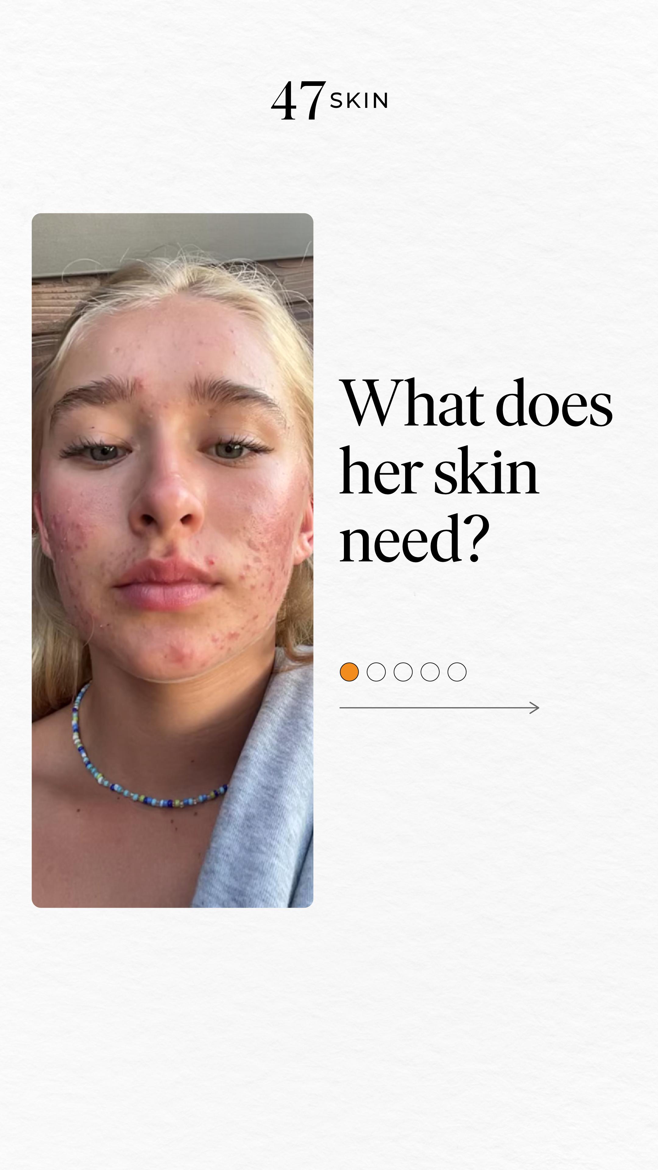 47Skin Facebook ad