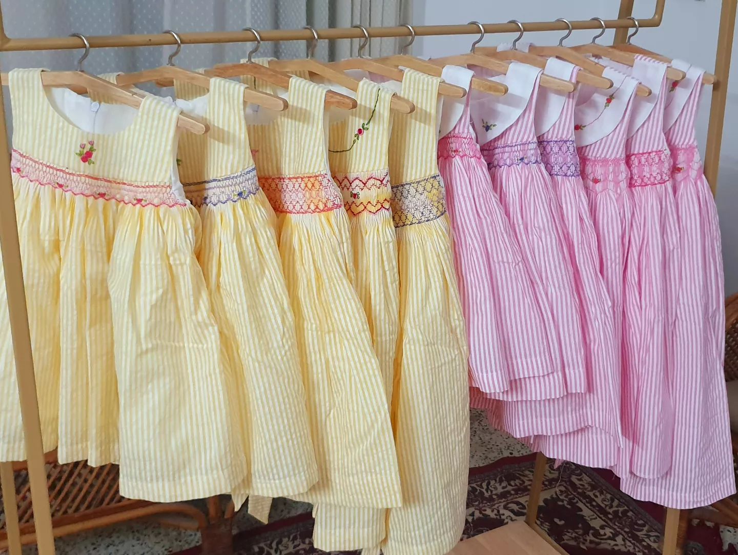 homenature.littlegarden Facebook ad: these pastel frocks look sooo yummy they belong…