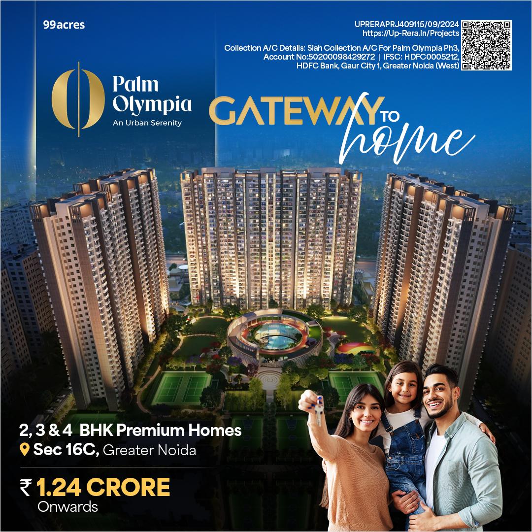 99acres Project Delhi Facebook ad: 2, 3 & 4 BHK Premium Homes