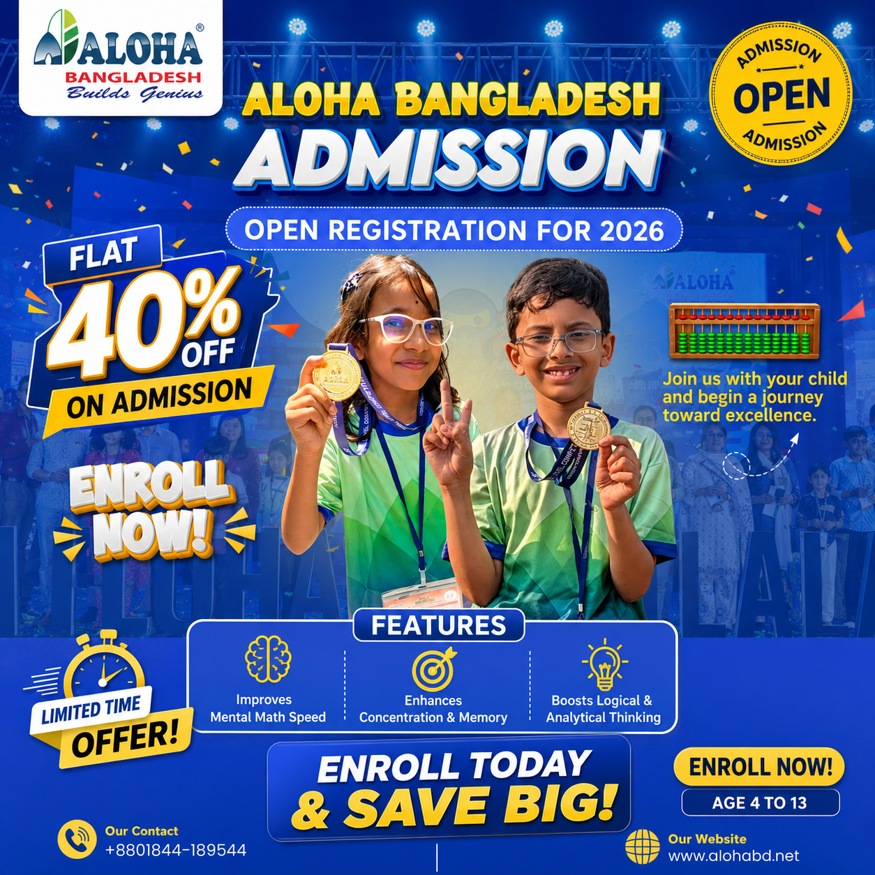 ALOHA Bangladesh Facebook ad