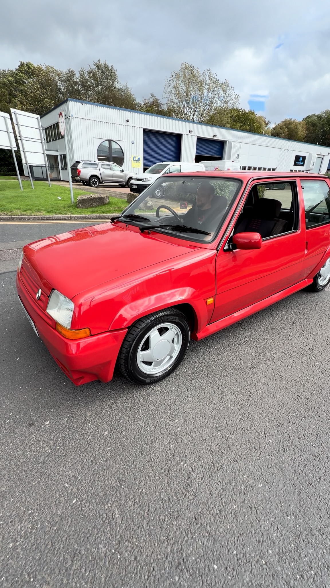Redline Competitions Facebook ad: Win This Renault 5 GT Turbo