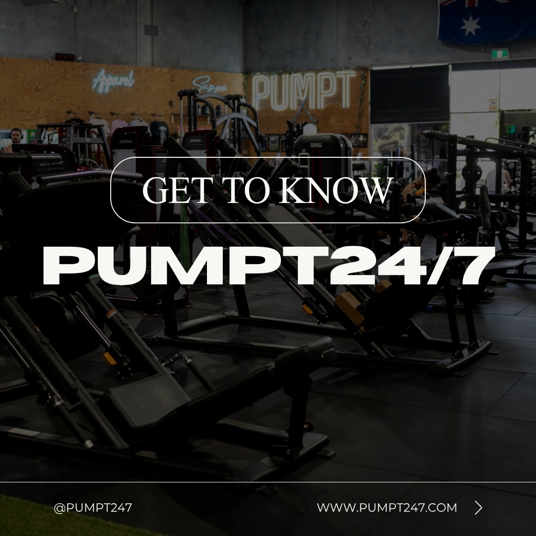 PUMPT 24/7 Facebook ad: PUMPT24/7 IS THE GYM FOR YOU