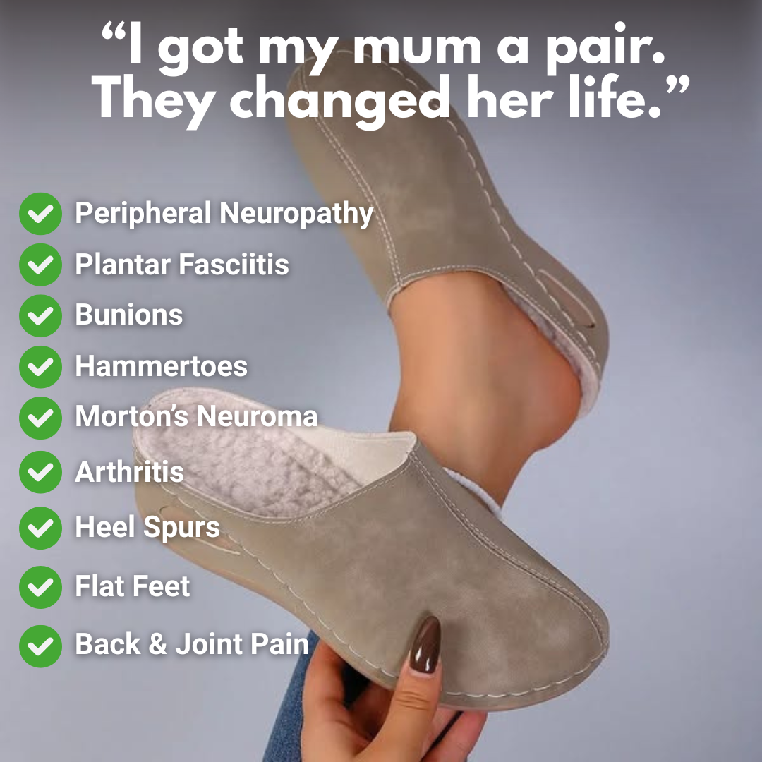 Seneto. Facebook ad: Comfort your feet deserve