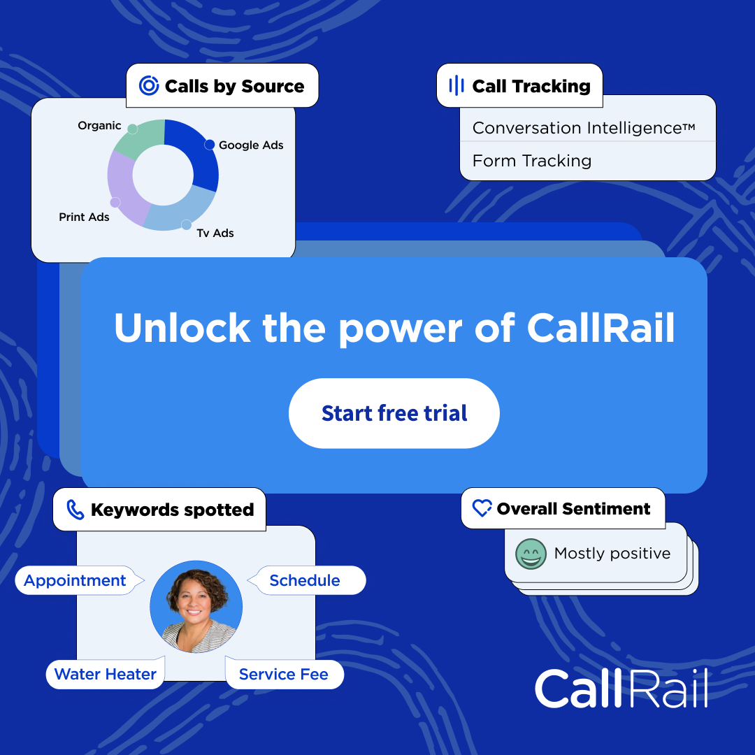 CallRail Facebook ad
