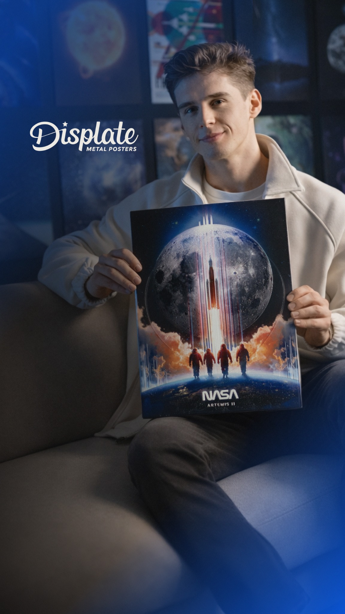 Displate Facebook ad