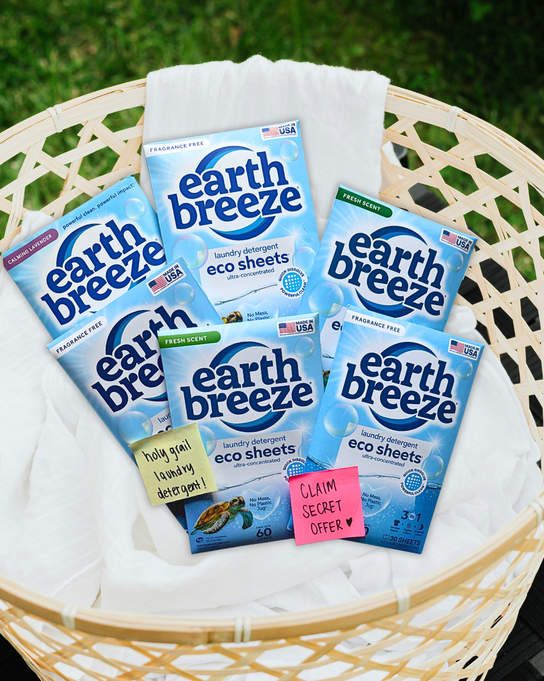 Earth Breeze Facebook ad