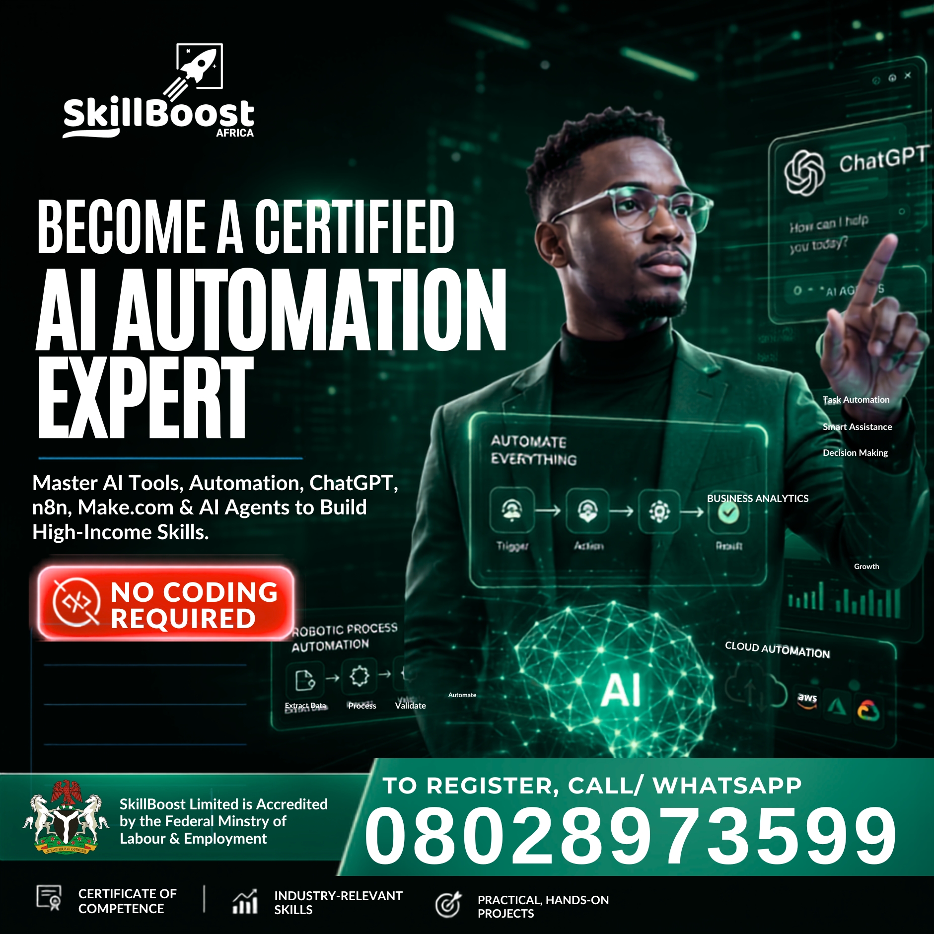 SkillBoost Limited Facebook ad
