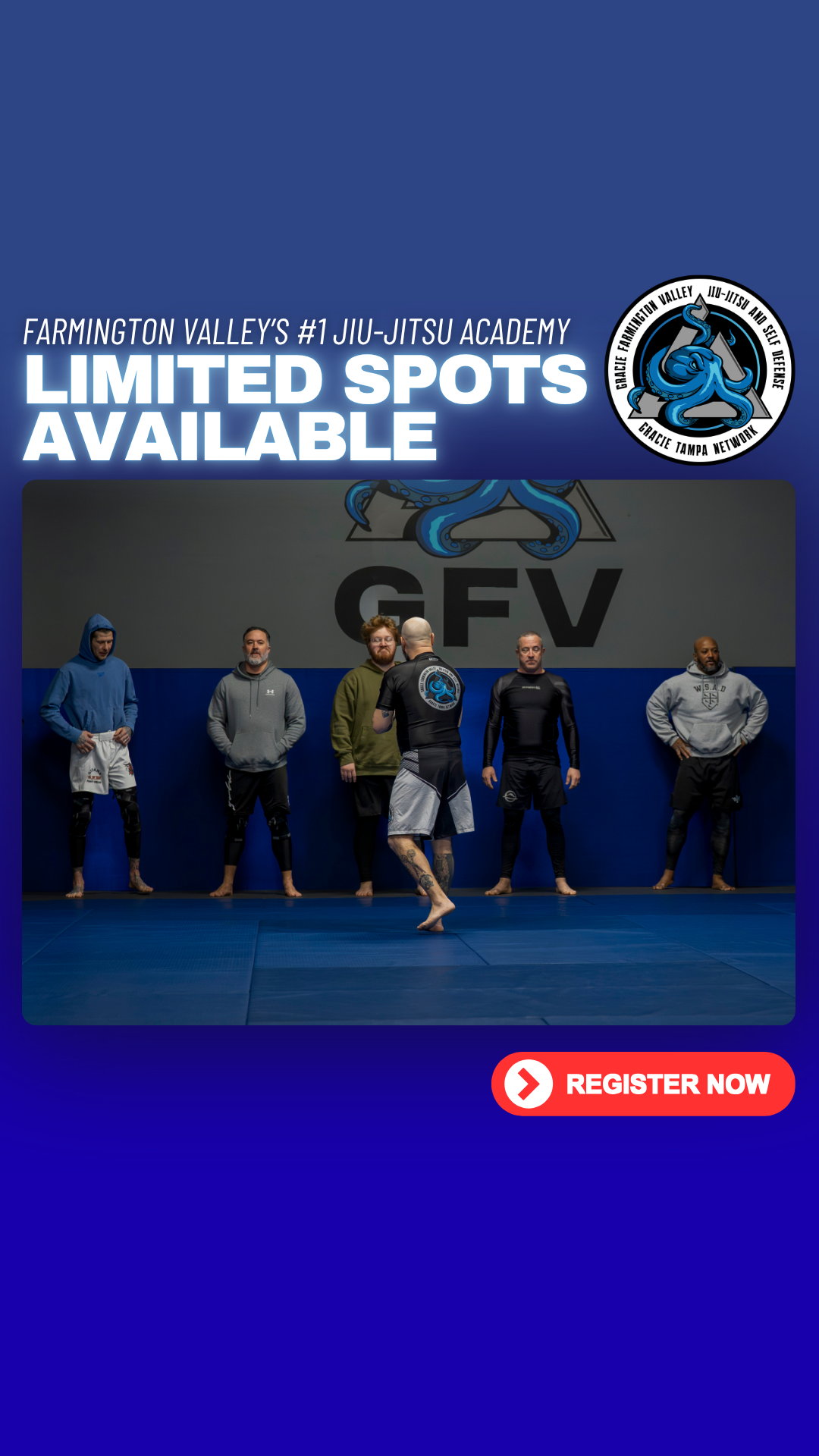 Gracie Farmington Valley Academy Facebook ad