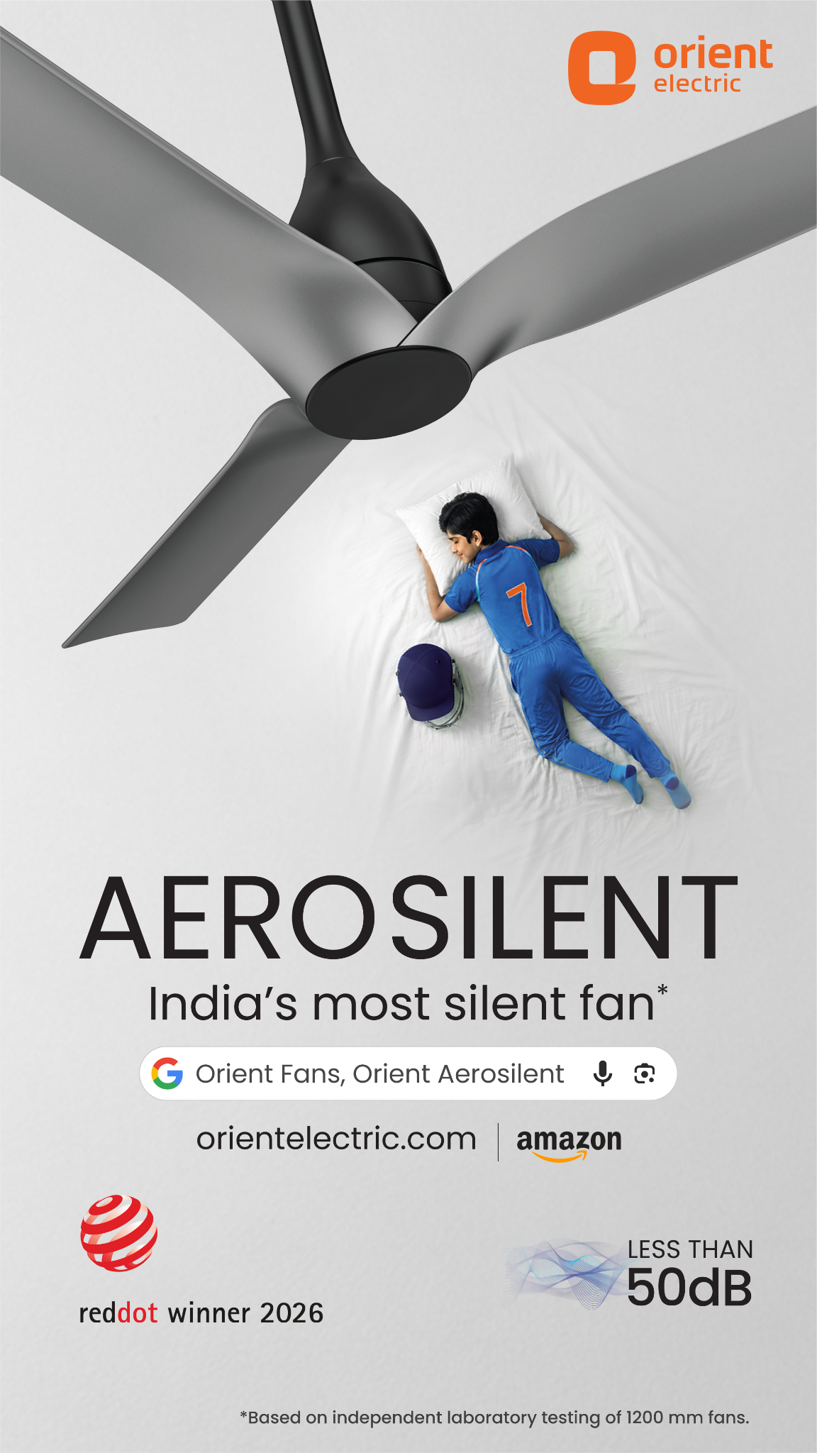 Orient Electric Facebook ad
