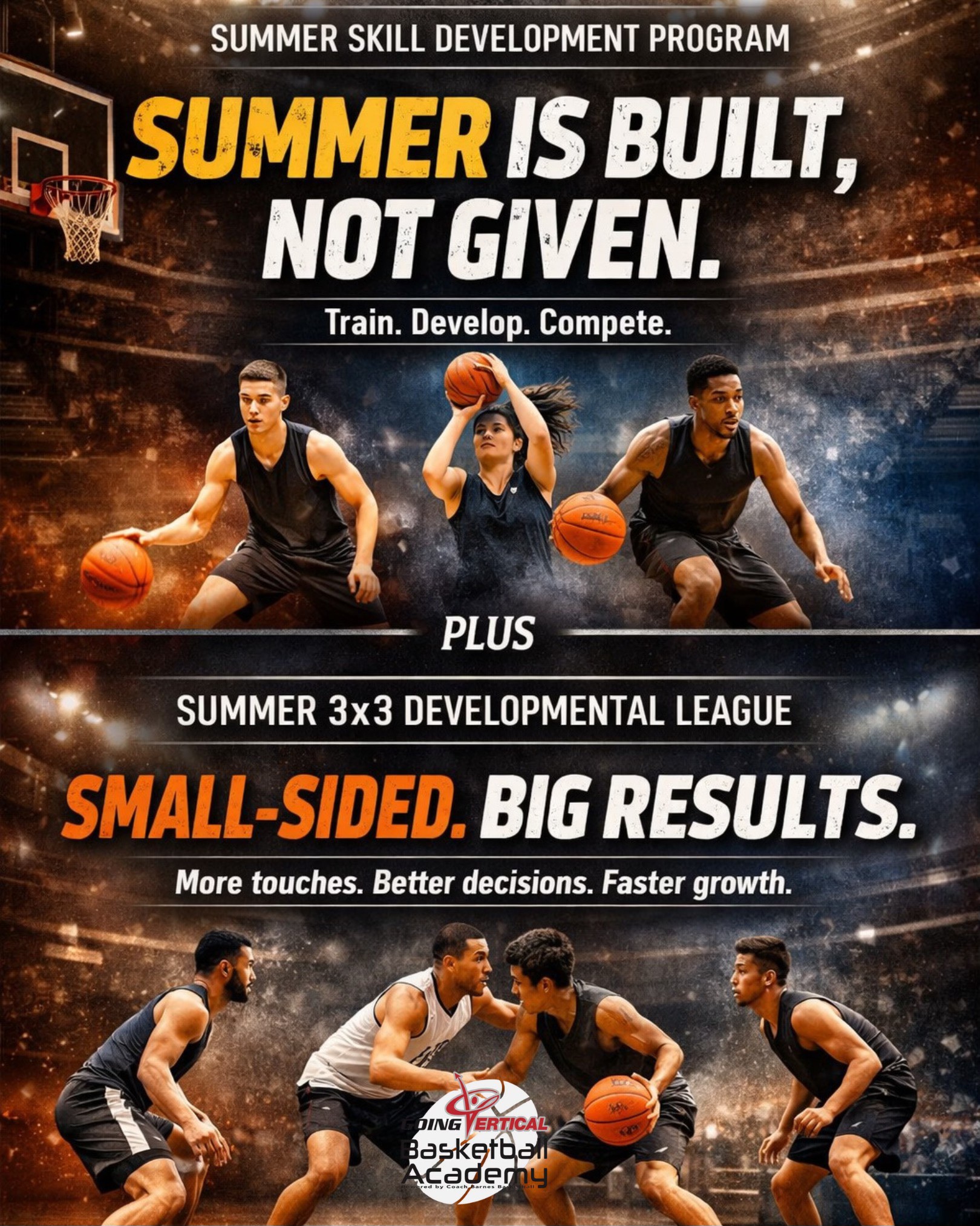 Going Vertical Basketball Academy Facebook ad