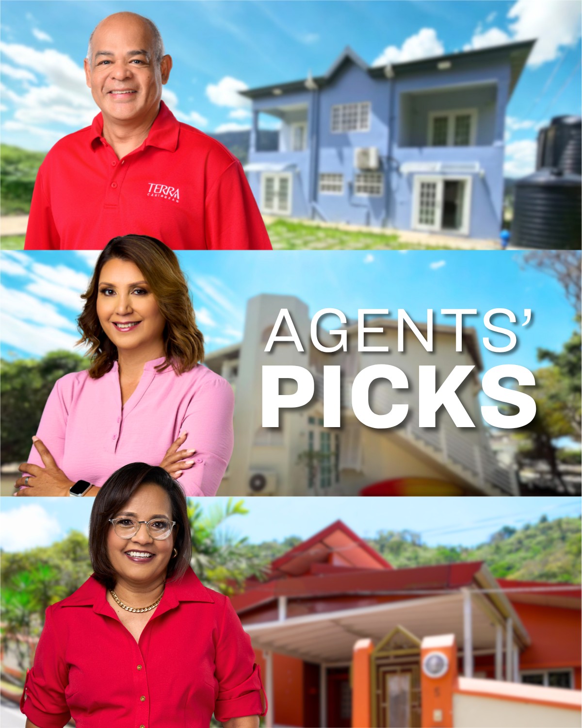 Terra Caribbean - Trinidad & Tobago Facebook ad: Three of our top agents have handpicked their…