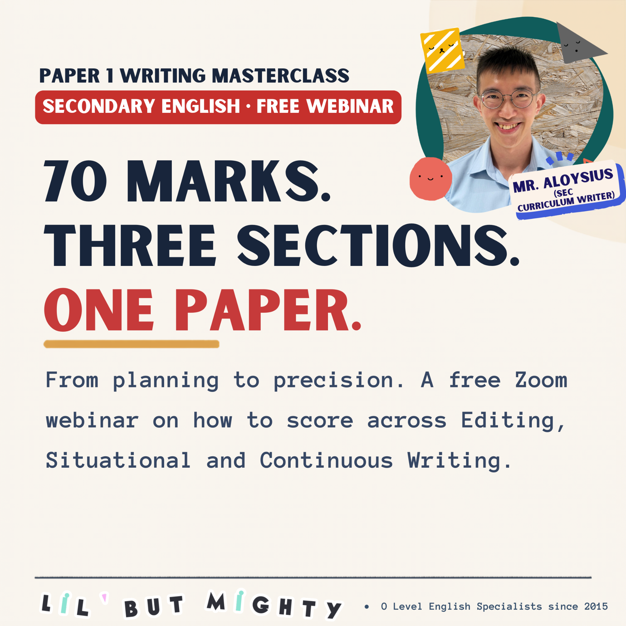 Lil' but Mighty Facebook ad: How many marks is your child unintentionally giving…