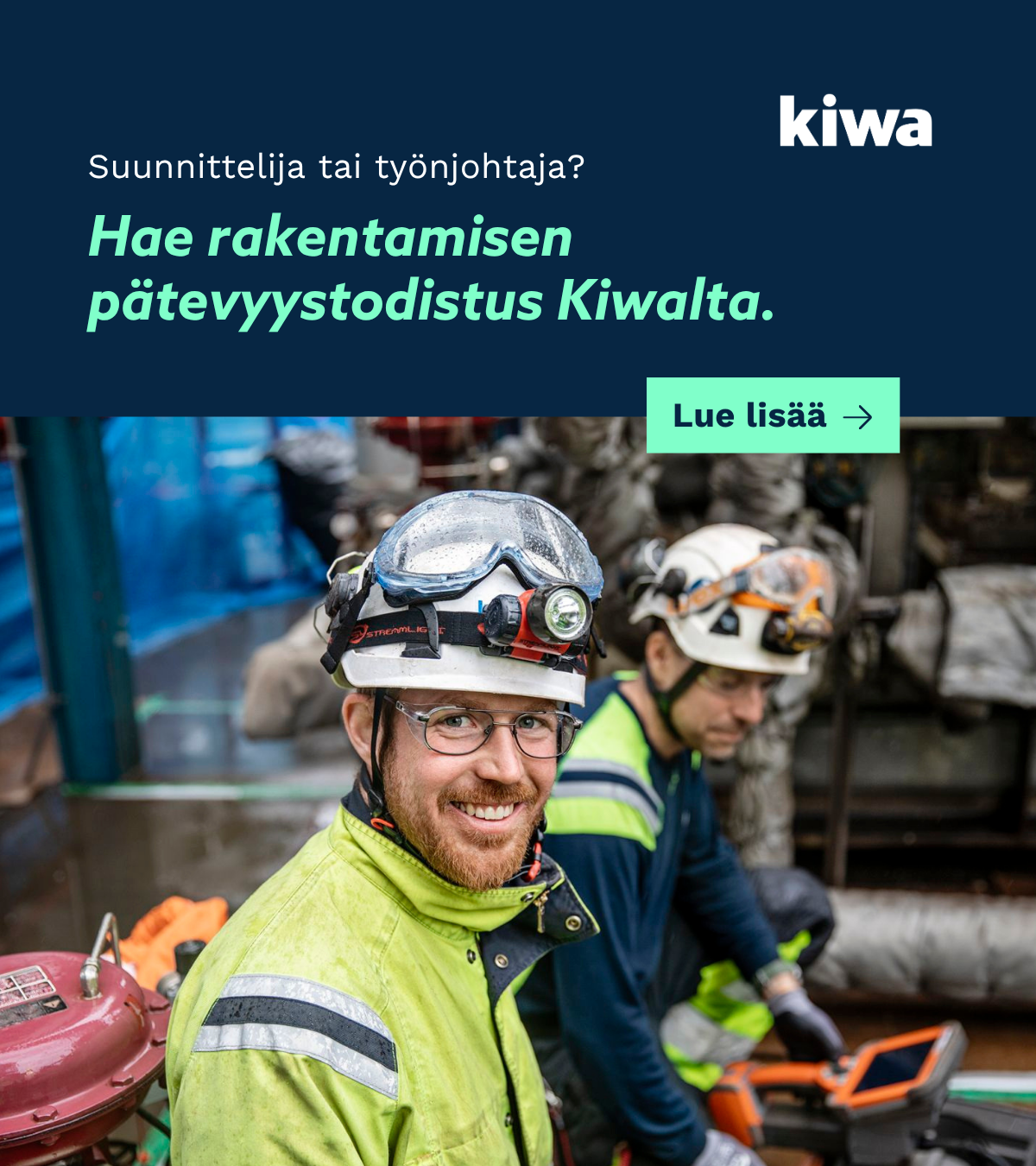 Kiwa Suomi Facebook ad