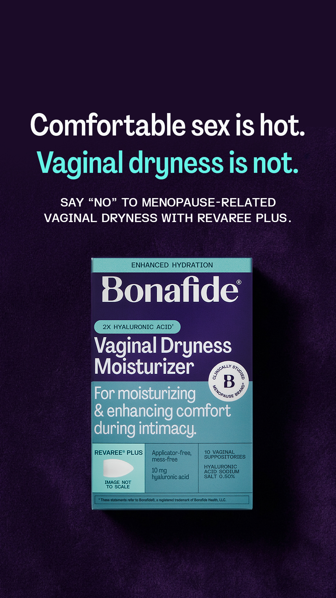 Bonafide Facebook ad: Use Code: NEW20