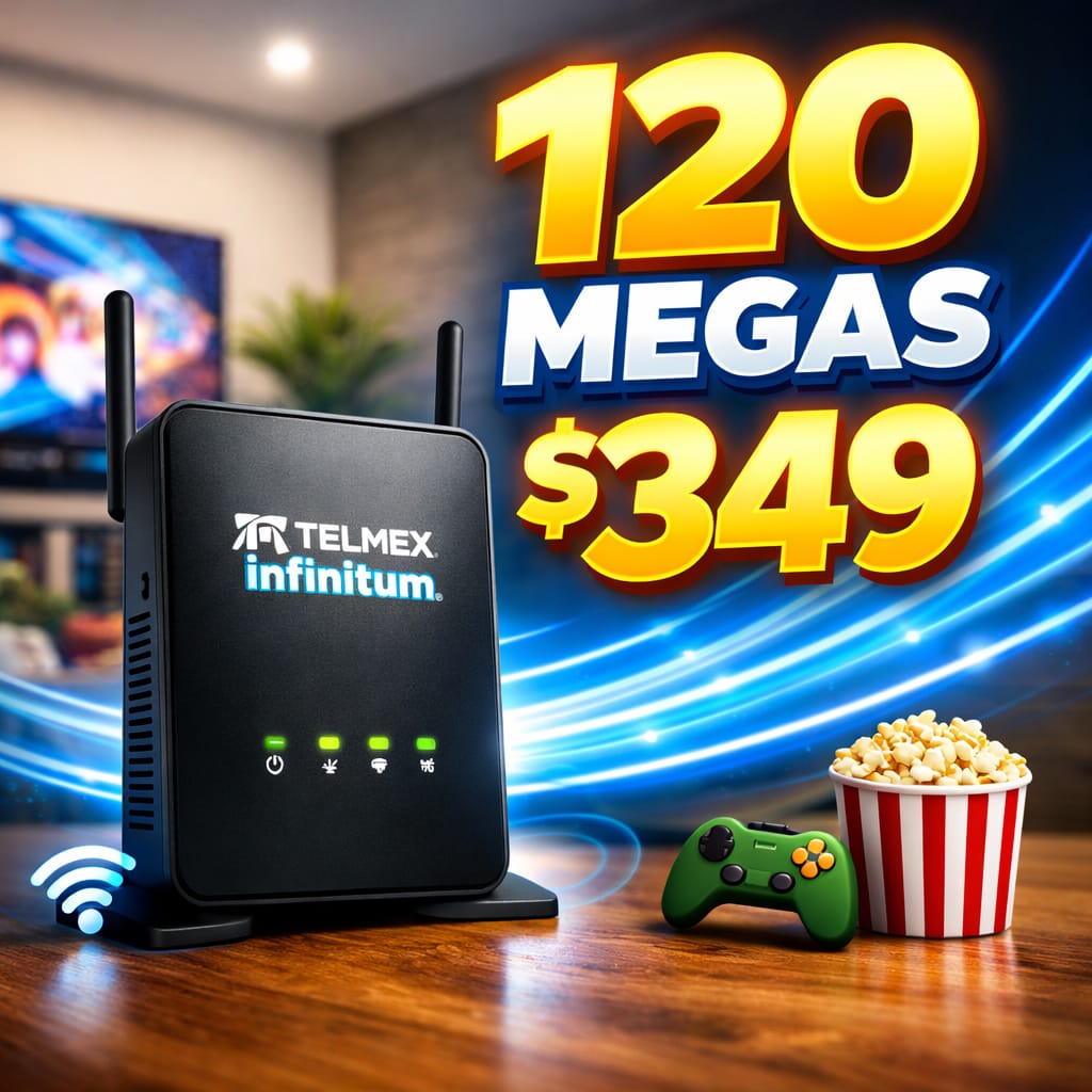 ASESORÍA TELMEX Facebook ad: Internet Telmex Para Casa
