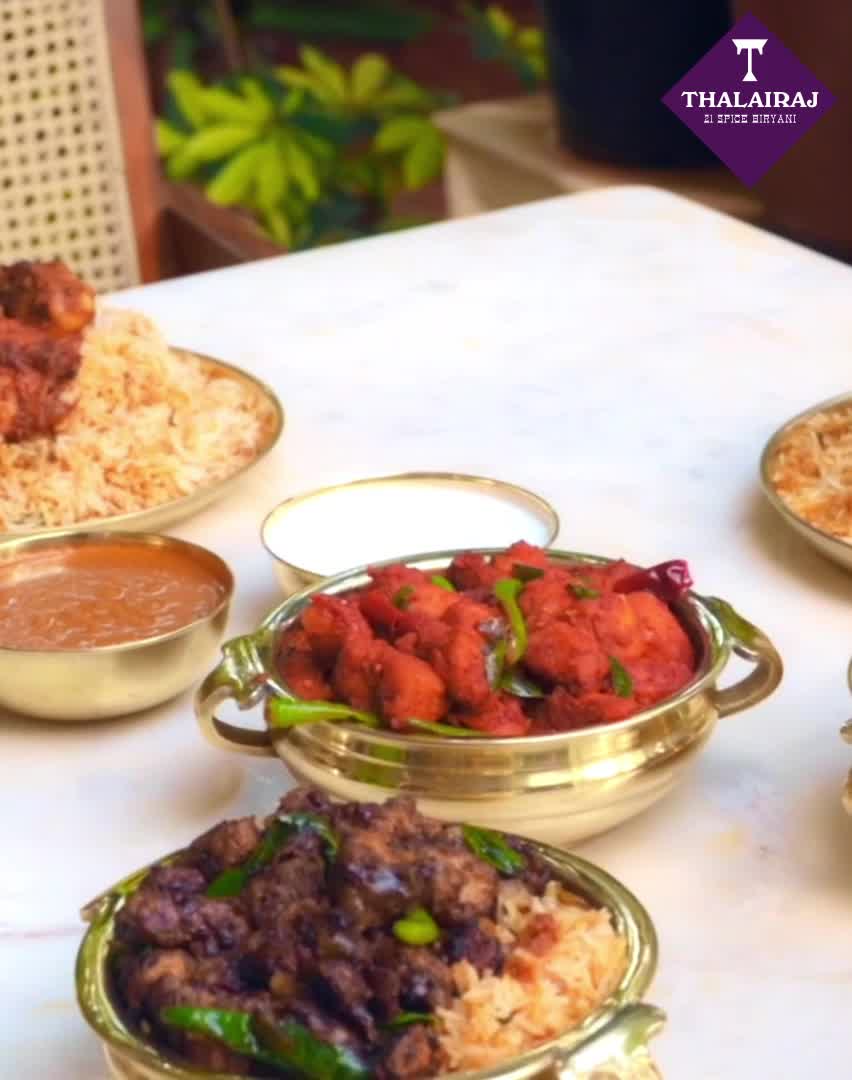 Thalairaj Biryani Facebook ad: The Original 21 Spice Biryani is here
