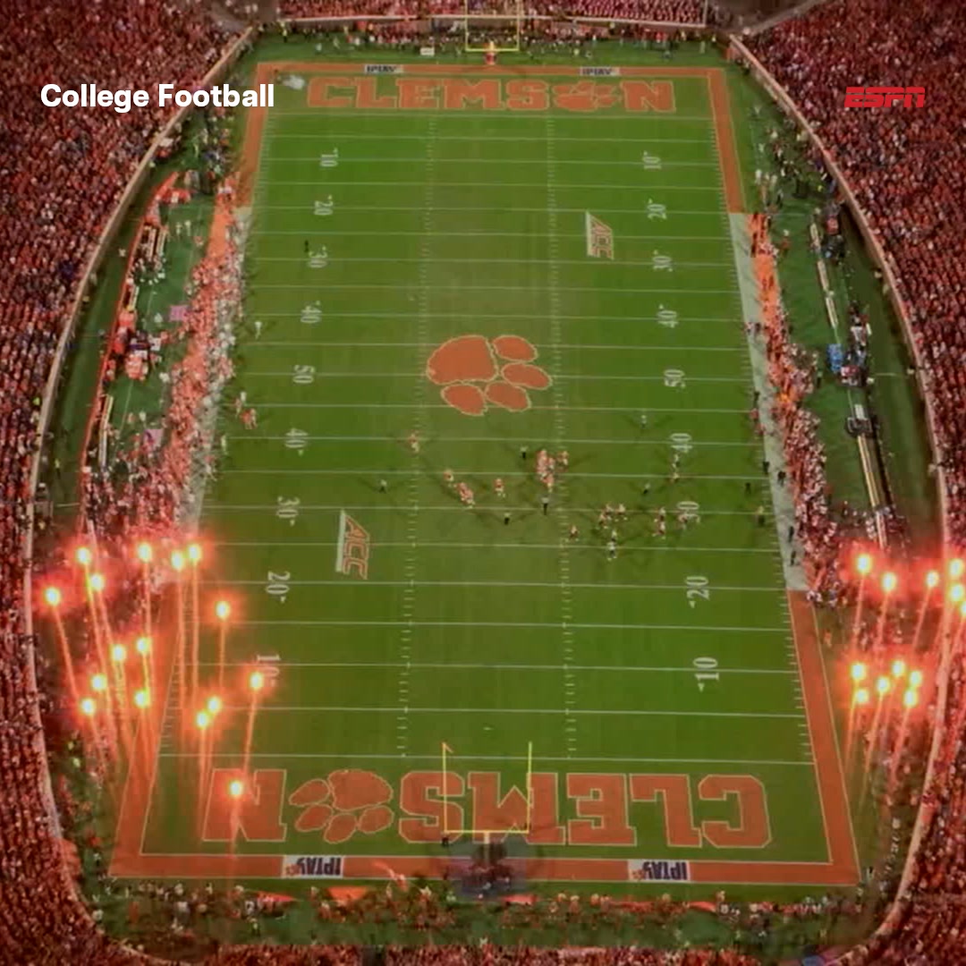 Disney+ Facebook ad: College Football on Disney+