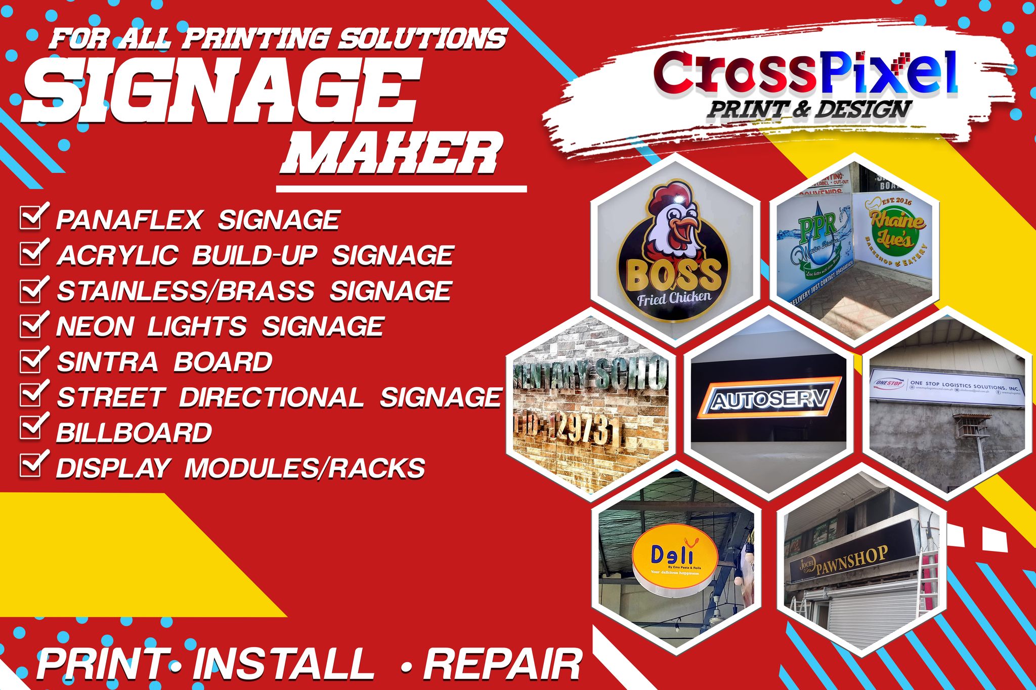 Crosspixel Print and Design Advertising Davao Facebook ad