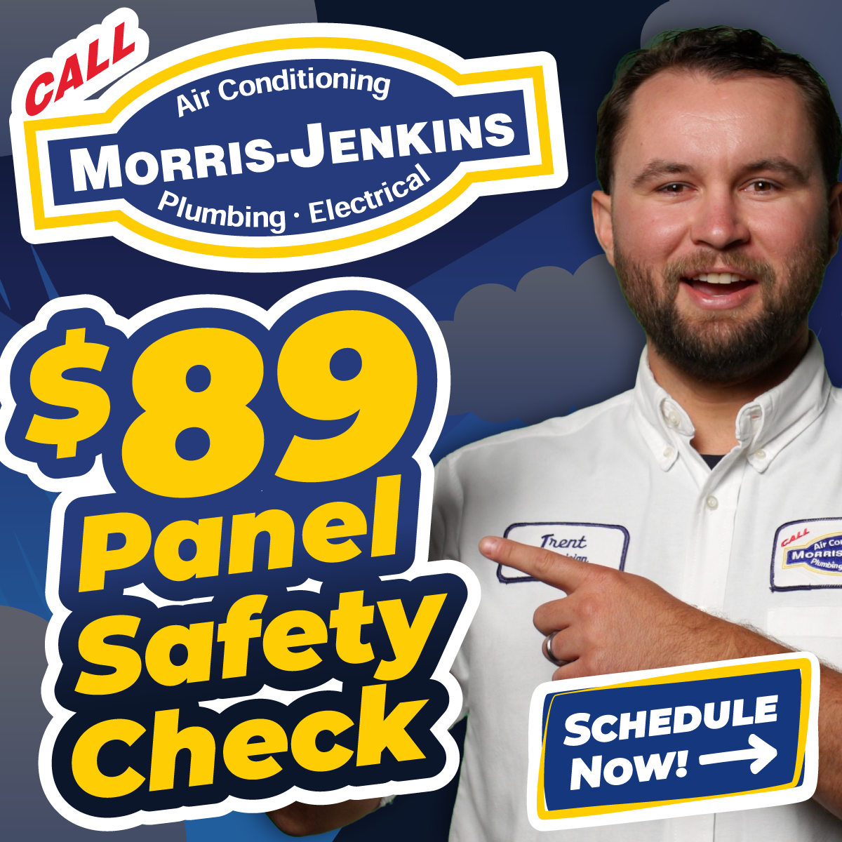 Morris-Jenkins Facebook ad: Experience the Difference with Morris-Jenkins