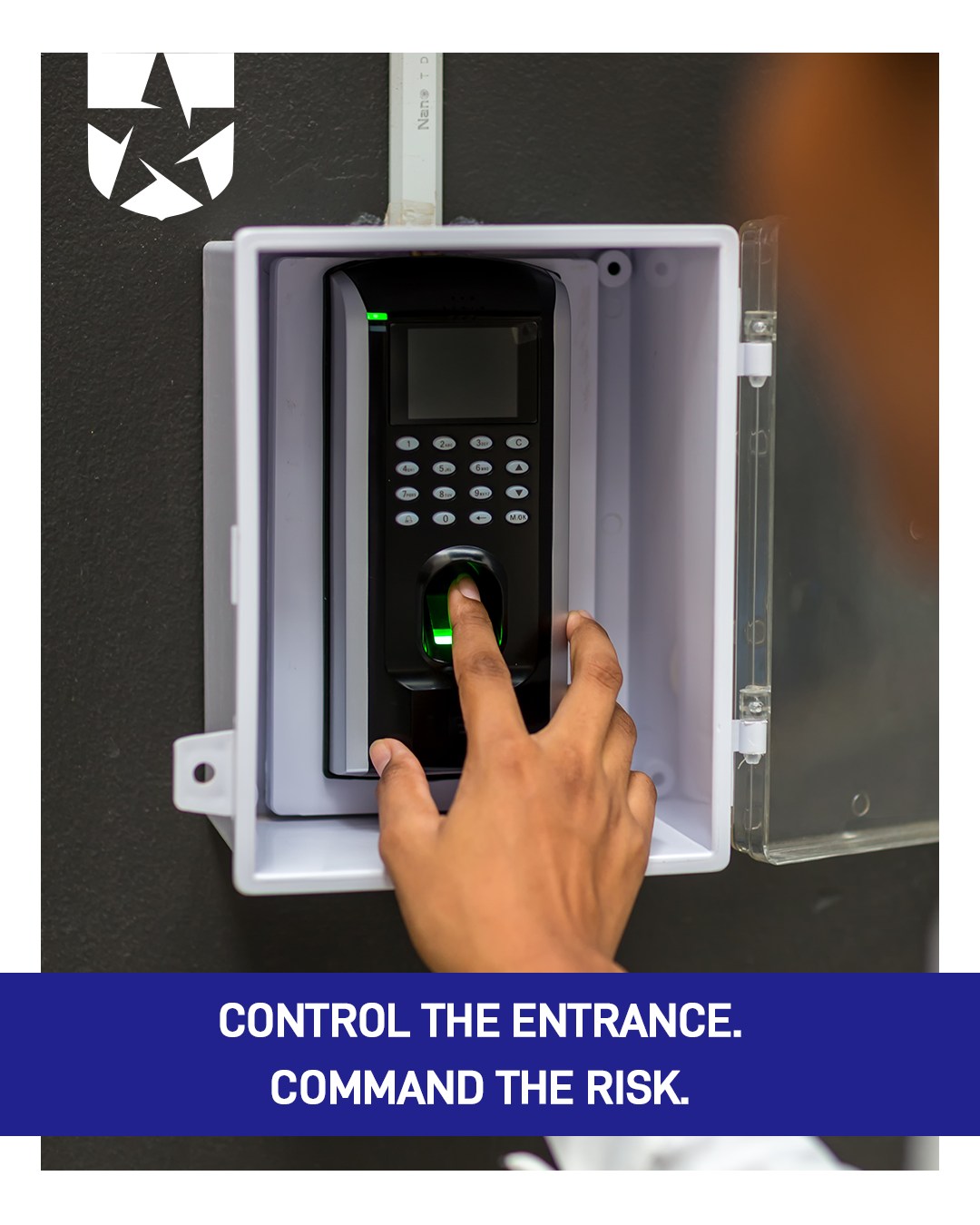 Phadima Security Facebook ad: Restricting access is the first line of defence…