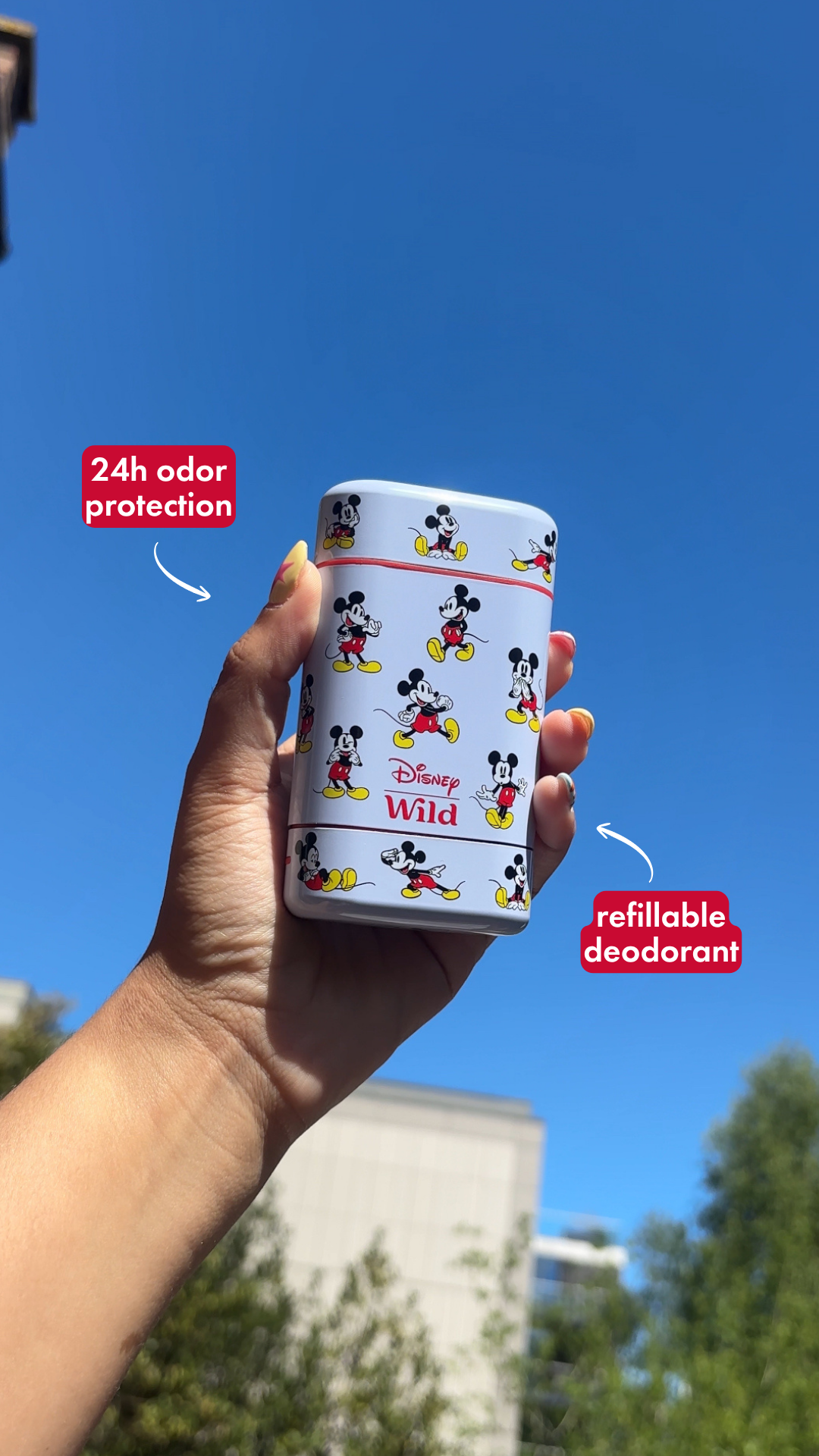 Wild Facebook ad: Timeless meets 24hr freshness