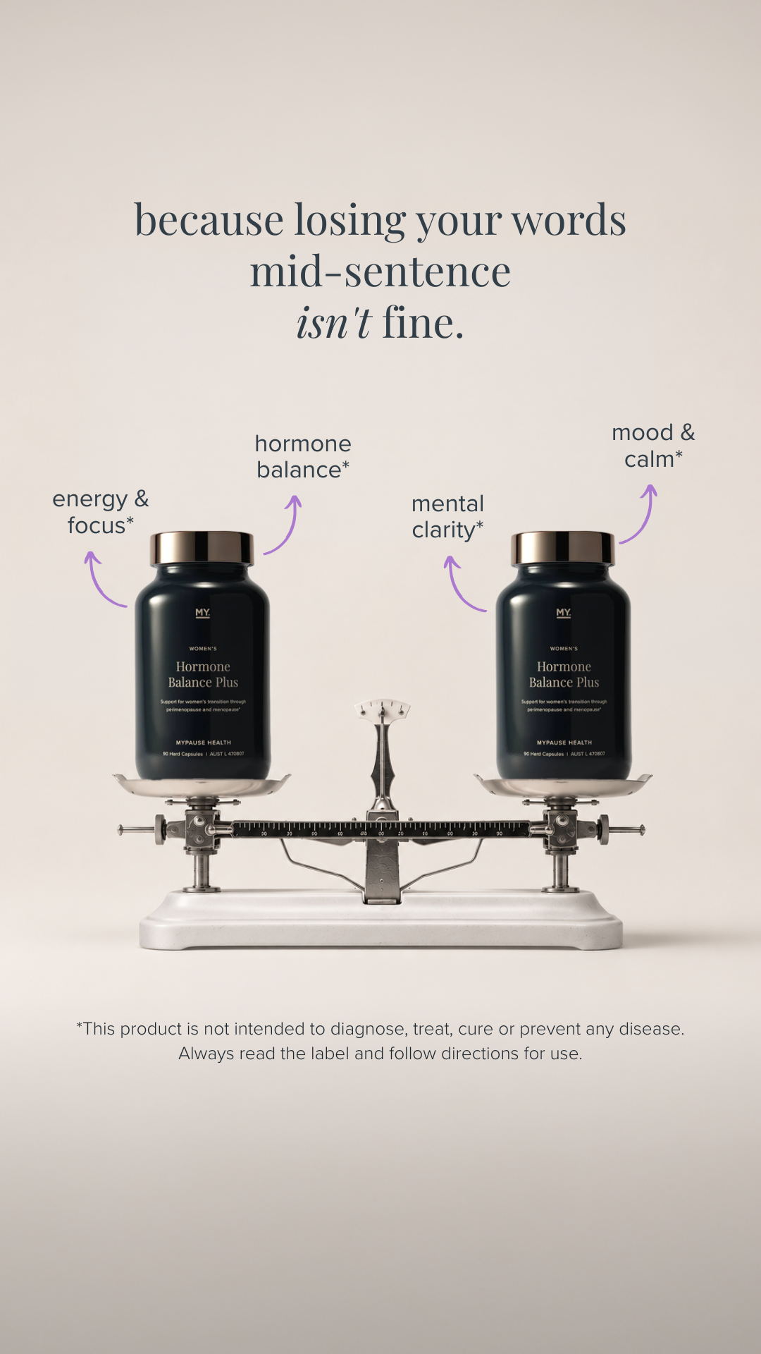 MyPause Health Facebook ad