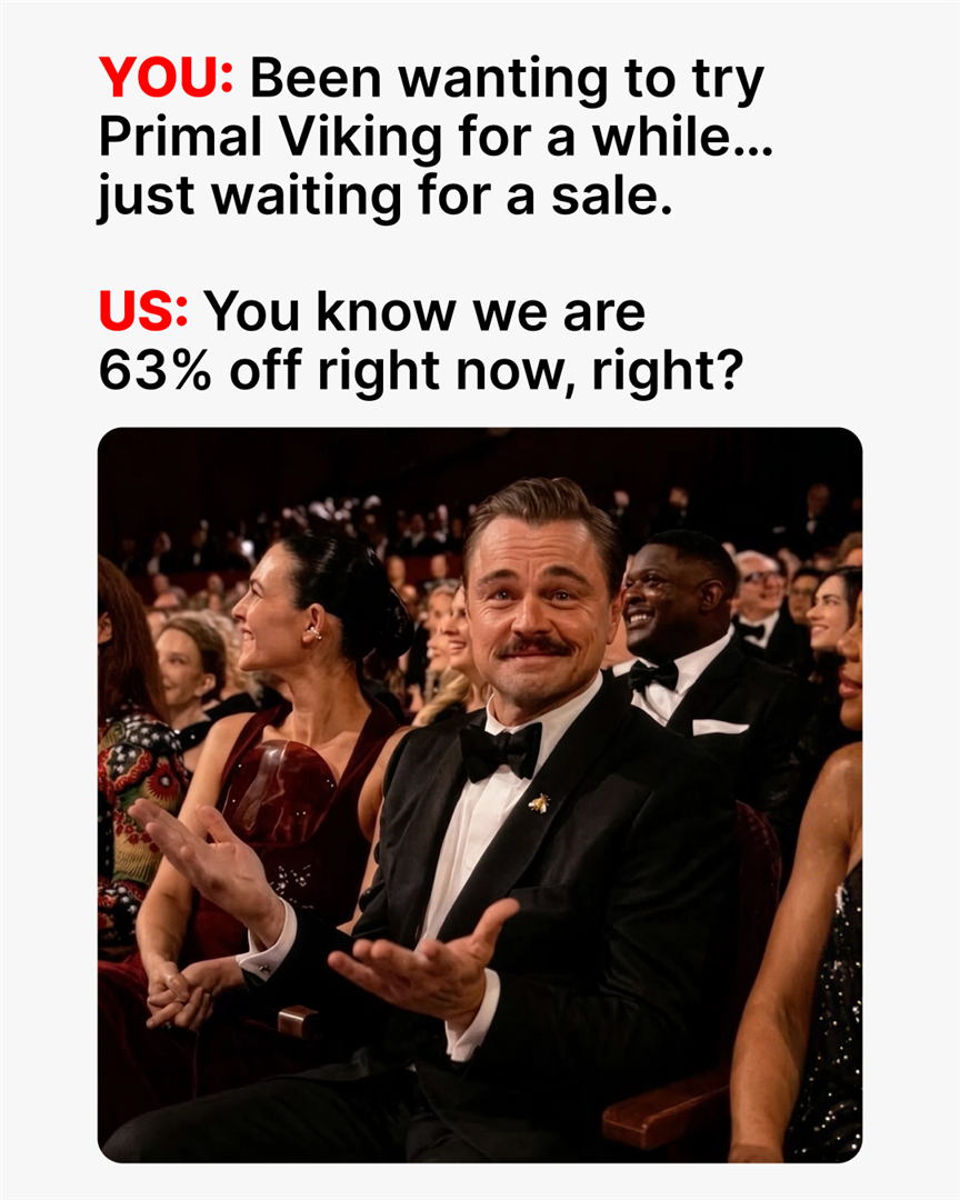 Primal Viking Facebook ad