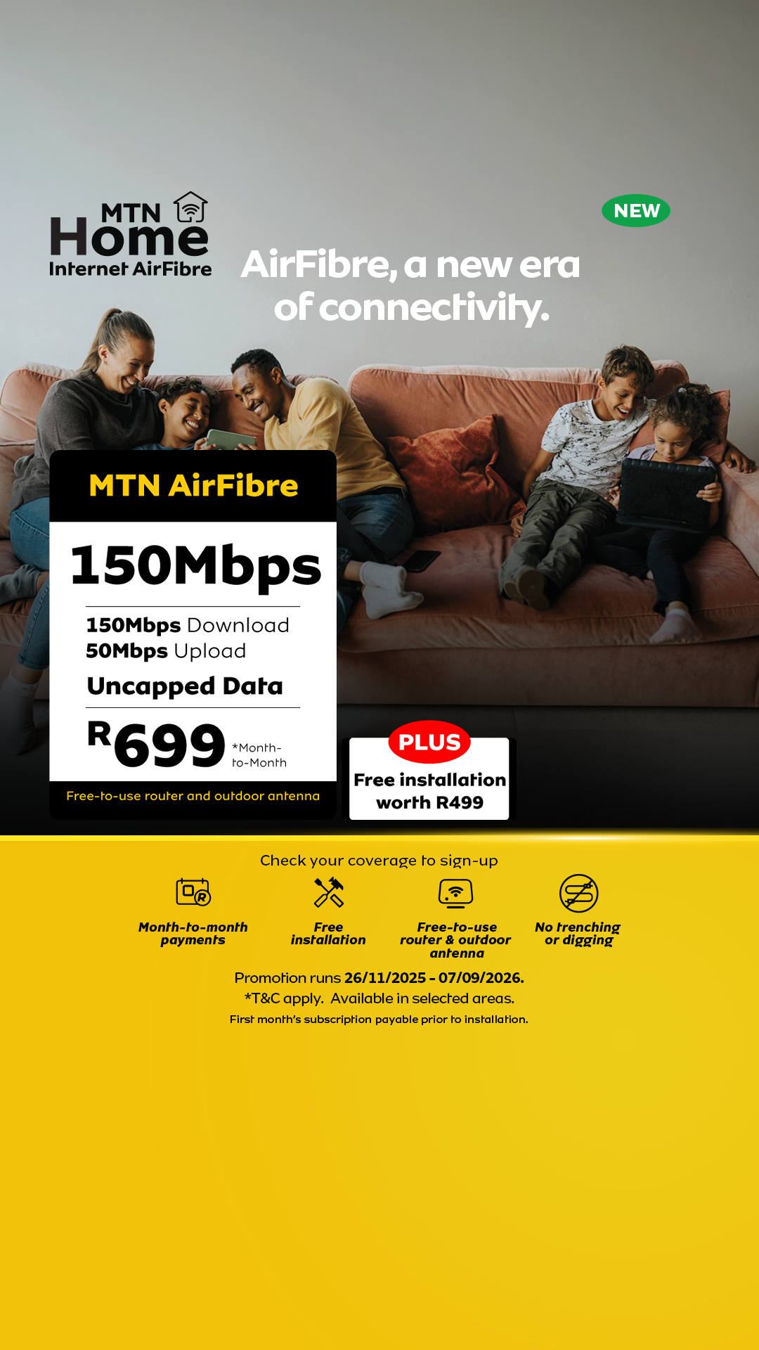 MTN South Africa Facebook ad