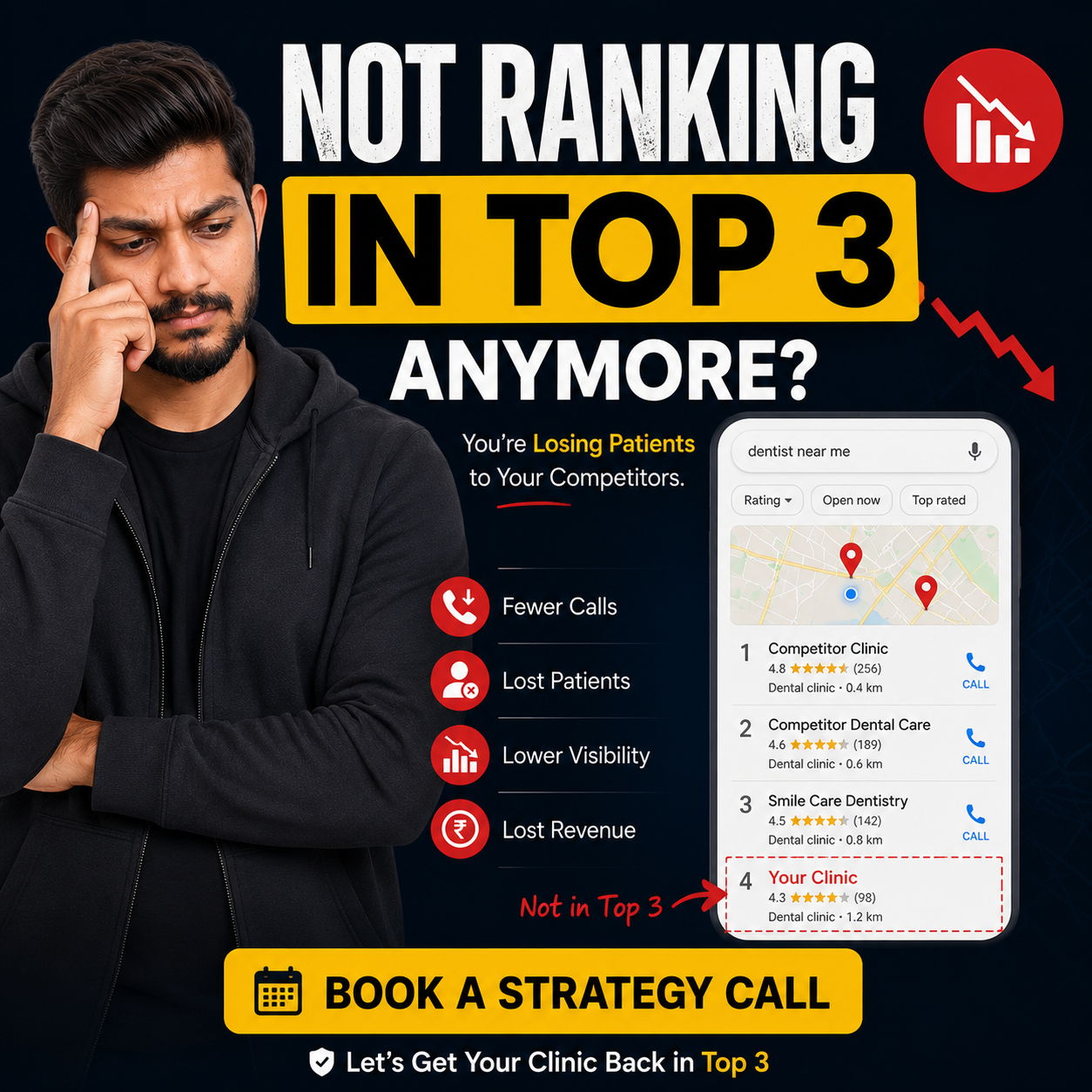 Safi Digital Coach Facebook ad: if you want to rank on top 3? contact us