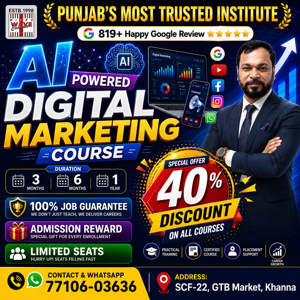 Micro Wave Computer Institute Facebook ad